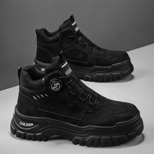 Damen Modische High-Top Sneakers mit rutschfester Sohle und ergonomischem Design EB