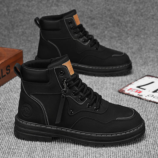 Damen Hohe Stiefel mit rutschfester Sohle und robustem Obermaterial EB