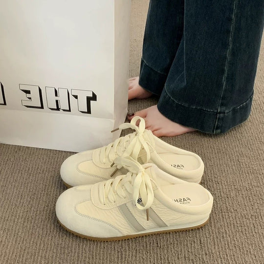 Damen Sportliche Slipper mit lässigem Design und atmungsaktiver Struktur EB