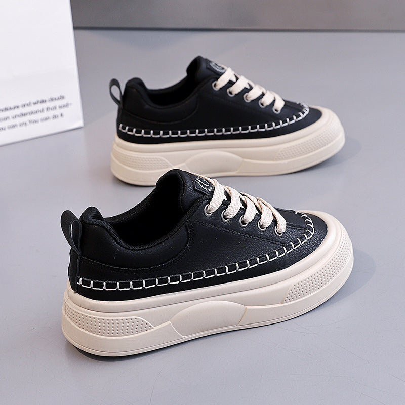 Damen Sneaker mit dicker, rutschfester Sohle und einzigartigem Design EB