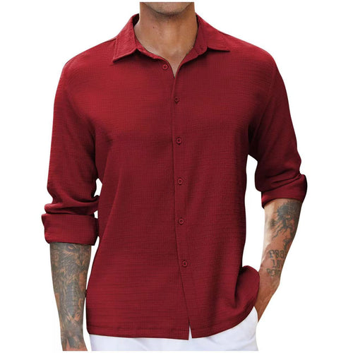 Herren Langarmhemd EB