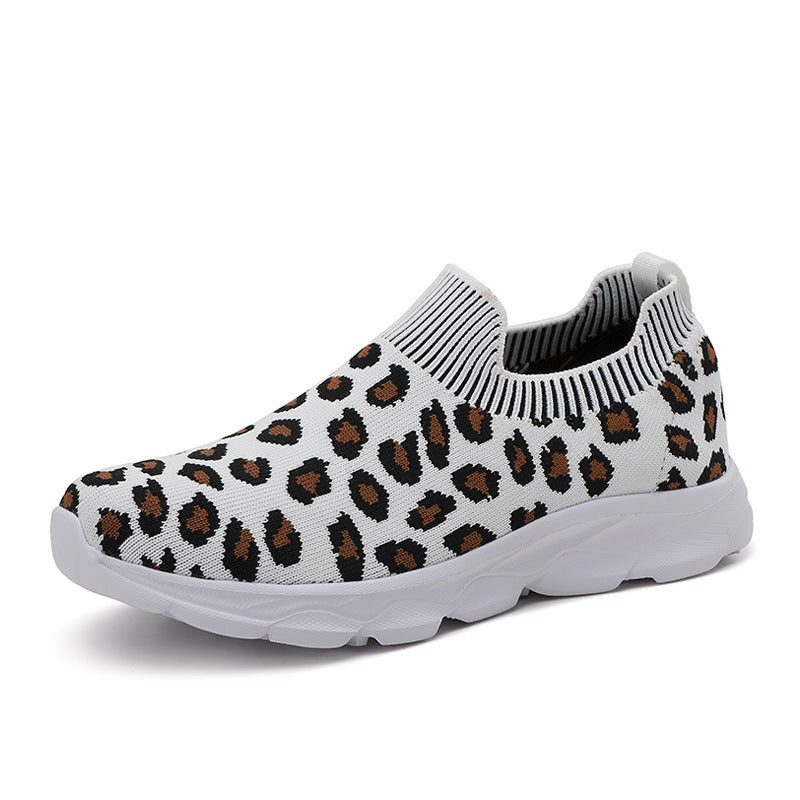 Damen Sneakers mit flexiblem Strick-Obermaterial und rutschfester Sohle EB