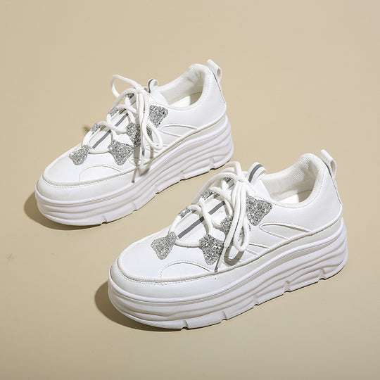 Damen Fashionable Plateau Sneakers EB