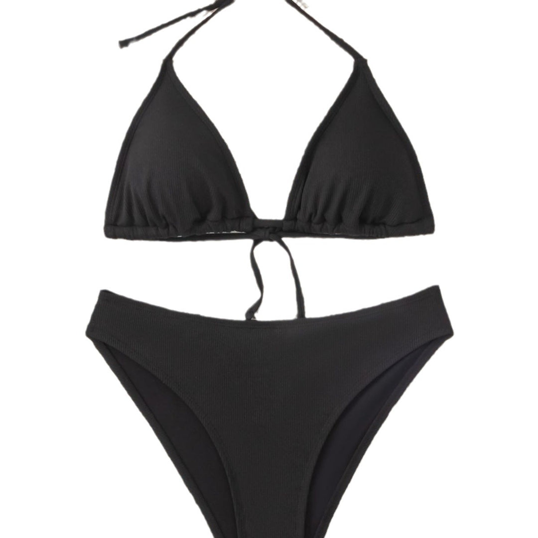 Damen Triangel-Bikini mit eleganter Schnittführung und verstellbaren Trägern EB