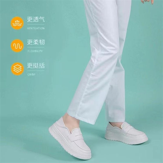 Damen Slip-On Sneakers mit atmungsaktiver Innensohle und rutschfester Gummisohle EB