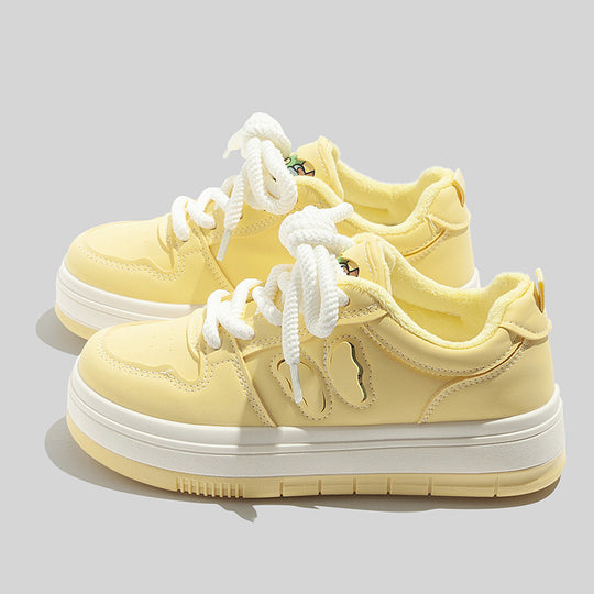 Damen Komfortable Sneakers mit weichem Innenfutter und trendy Design EB