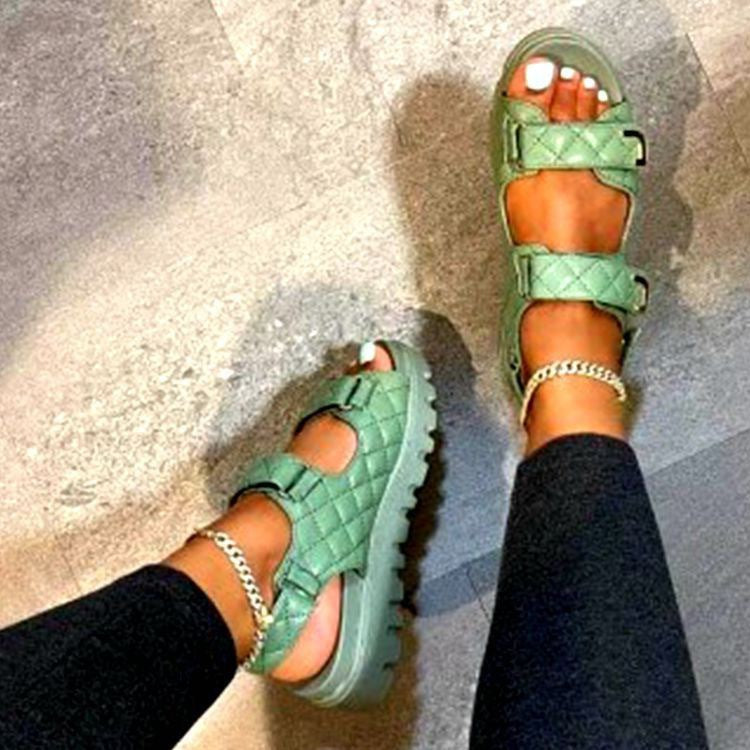 Damen Trendige Sandalen im modernen Design EB