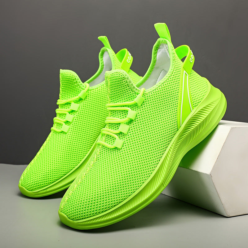 Damen Leichte und atmungsaktive Lauf Sneakers mit elastischem Obermaterial EB