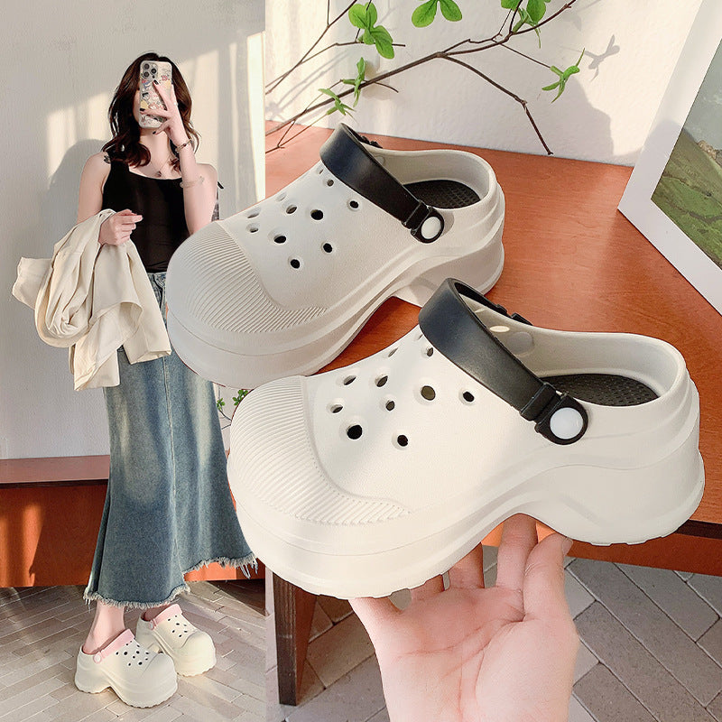 Damen modische Wasserclogs mit rutschfestem Design und verstellbarem Riemen EB