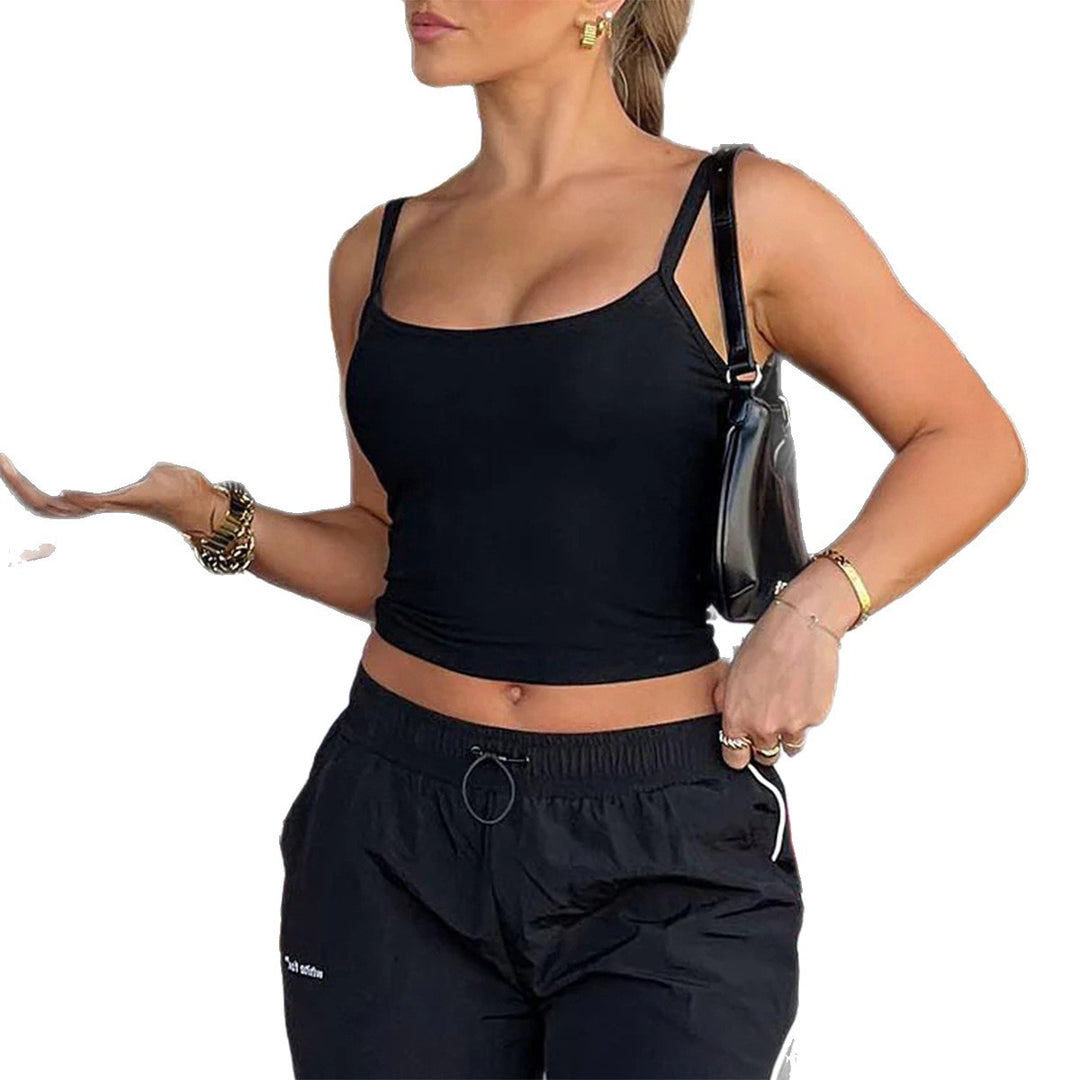 Damen Top mit gekräuseltem Design EB