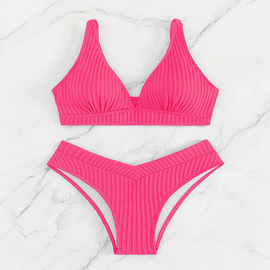Damen Designer-Bikini mit raffiniertem Schnitt EB