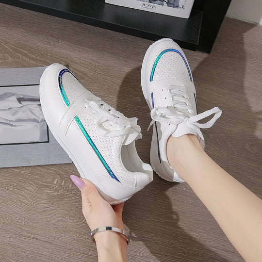 Damen Sportliche Sneakers mit atmungsaktiver und flexibler Sohle EB