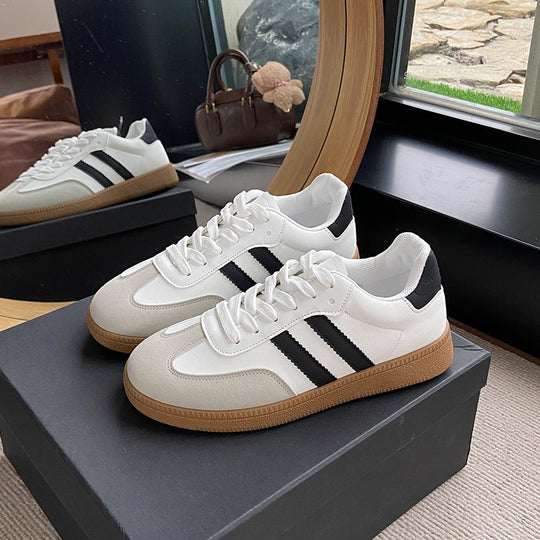 Damen modische Sneaker mit weichem Wildleder EB