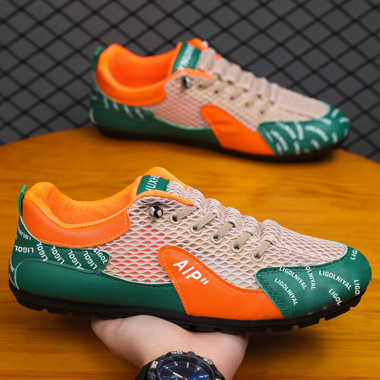 Damen Atmungsaktive und leichte Sport Sneakers mit flexibler Laufsohle EB