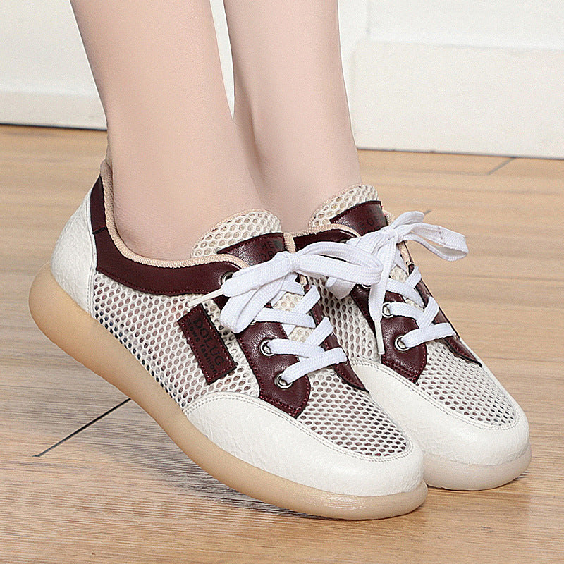 Damen Sportliche Sneaker mit atmungsaktivem Netzdesign und komfortabler Sohle EB
