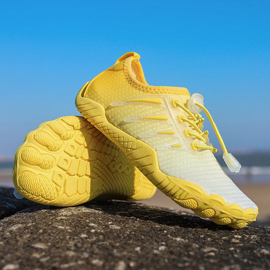 Damen Aqua-Freizeitschuhe mit elastischem Schnürsystem und rutschfester Sohle EB