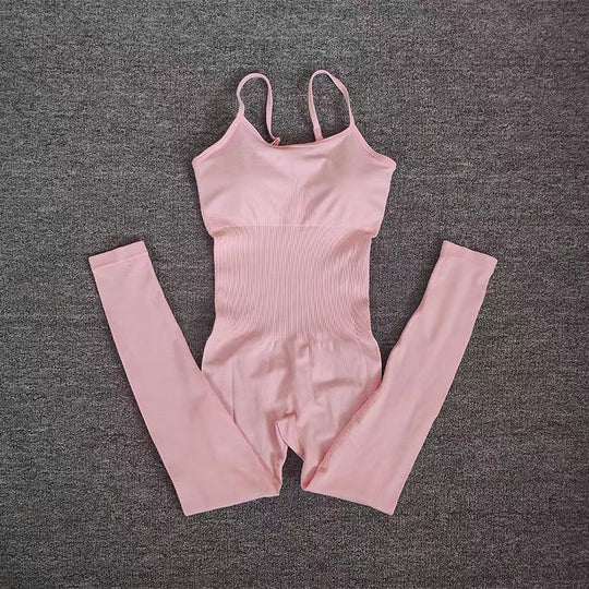 Damen Funktionsstrumpfhose mit Spaghettiträgern und hohem Bund EB
