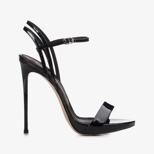 Damen elegante High Heel Sandalen mit verstellbarem Riemendesign EB