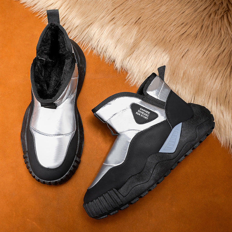 Damen Winterstiefel mit rutschfester Sohle und warmem Innenfutter EB
