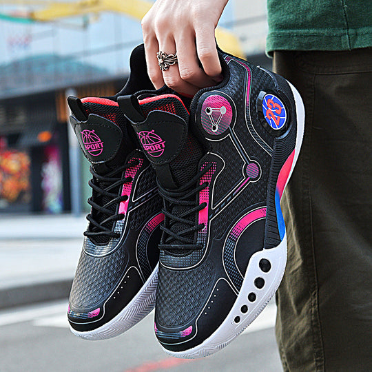 Damen Basketball-Sneaker mit hohem Schaft und rutschfester Sohle EB