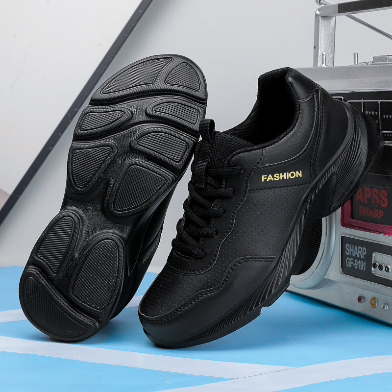 Damen modische Sneakers mit atmungsaktiver Oberflächenstruktur und rutschfester Sohle EB