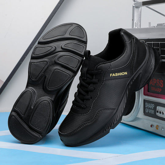 Damen modische Sneakers mit atmungsaktiver Oberflächenstruktur und rutschfester Sohle EB
