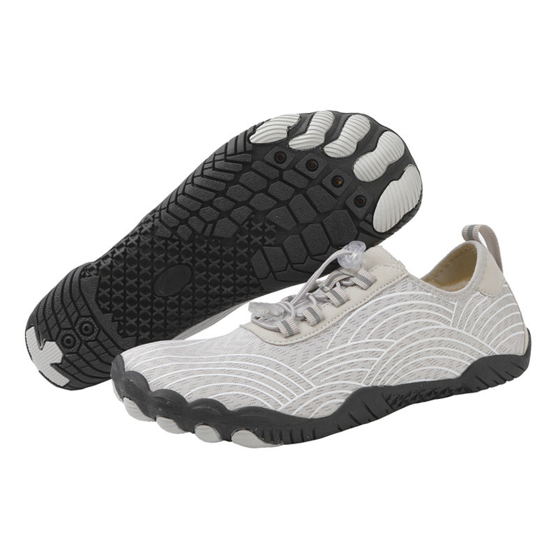 Damen Flexible Aqua-Sport-Schuhe mit atmungsaktivem Obermaterial und rutschfester Sohle EB