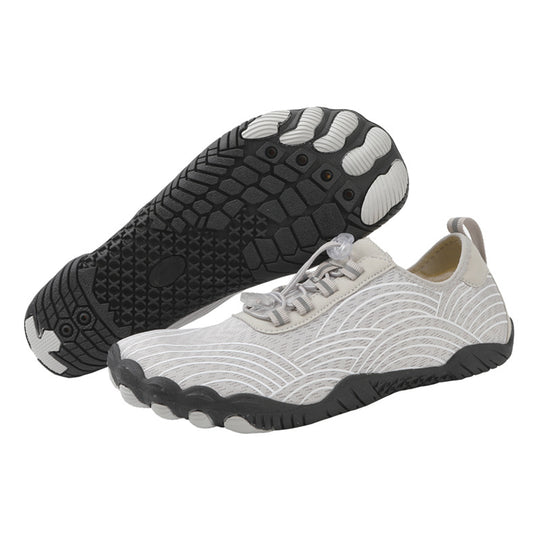 Damen Flexible Aqua-Sport-Schuhe mit atmungsaktivem Obermaterial und rutschfester Sohle EB