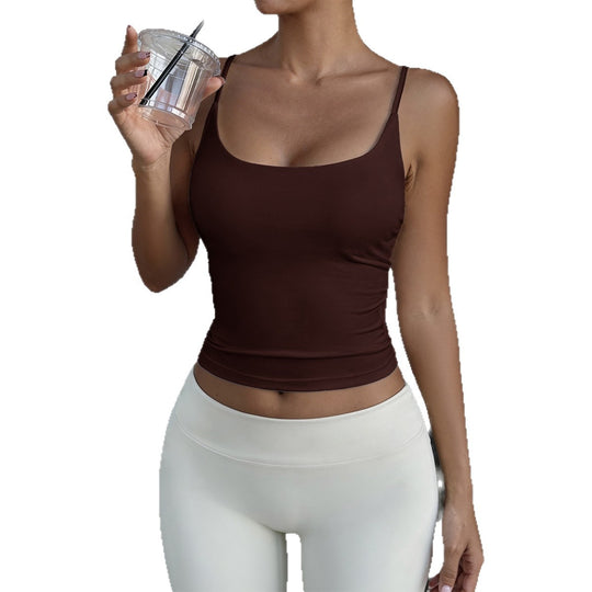 Damen Trägershirt mit körperbetontem Schnitt und feinem Material EB