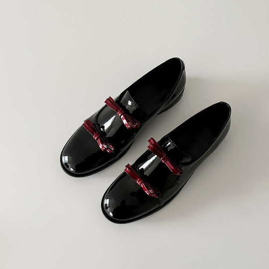 Damen elegante Schnürschuhe mit dekorativen Schnallen von EB