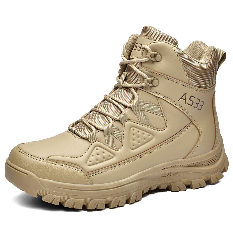 Herren Multifunktionale Wanderstiefel mit hohem Knöchelschutz und griffiger Sohle EB