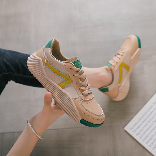 Damen Sportliche Freizeitsneaker mit innovativer Sohlenstruktur und atmungsaktivem Obermaterial EB