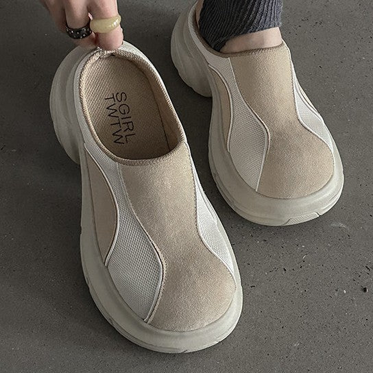 Damen Modische Clogs mit Komfort-Sohle EB