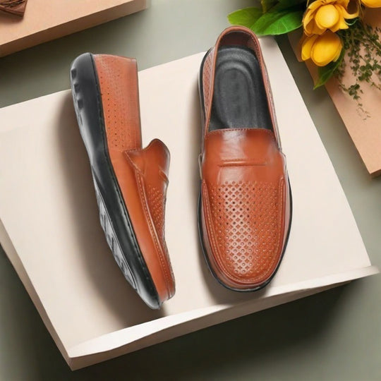 Herren Komfortable und atmungsaktive Slipper EB