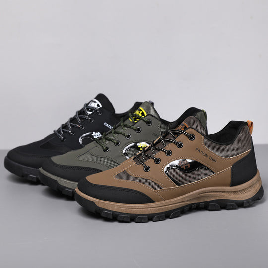 Damen robuste Wander-Trekking-Schuhe mit rutschfester Sohle von EB