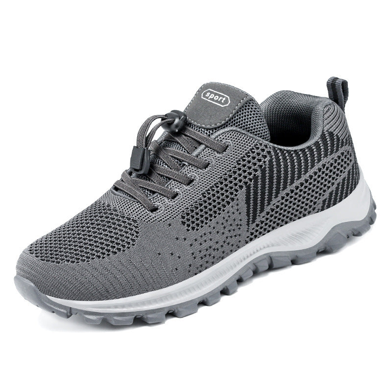 Damen Sportliche Laufschuhe mit atmungsaktivem Strickdesign und flexibler Sohle EB