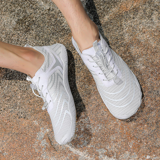 Damen Barfußschuhe mit rutschfester Sohle und elastischem Verschlusssystem EB