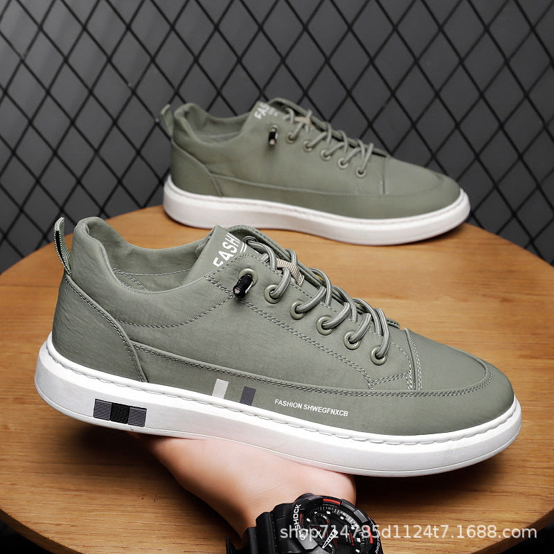 Damen Elegante Sneakers mit komfortablem Lederobermaterial und rutschfester Sohle EB