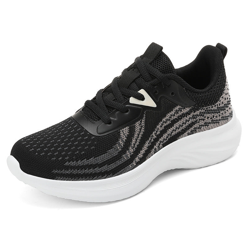 Damen Sportliche Laufschuhe mit atmungsaktivem Mesh-Obermaterial und dämpfender Sohle EB