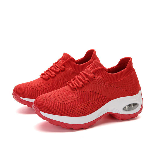 Damen Sportliche Sneaker mit innovativem Dämpfungssystem und atmungsaktiver Obermaterialstruktur EB