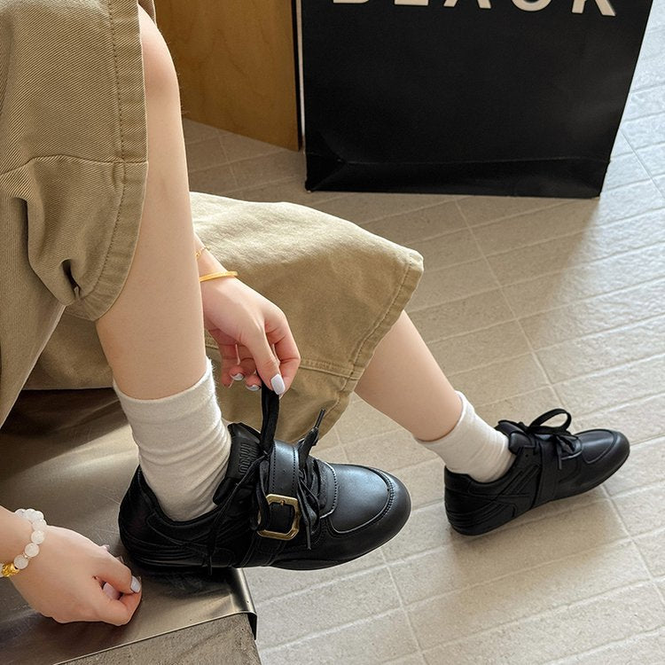 Damen modische Sneaker mit elastischem Schnürsystem und komfortabler Polsterung EB