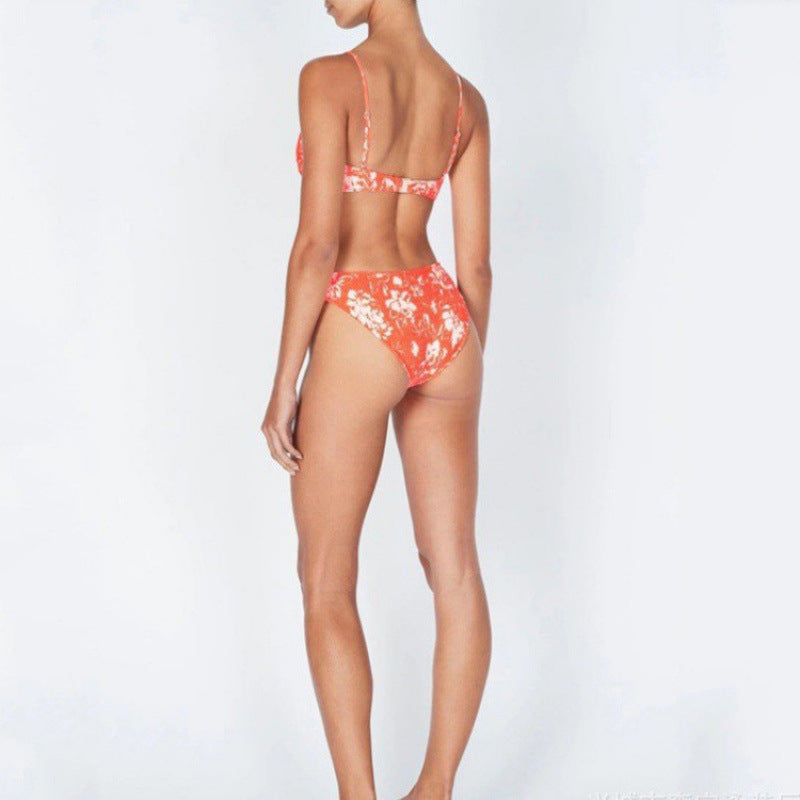 Damen Floral-Bikini-Set EB