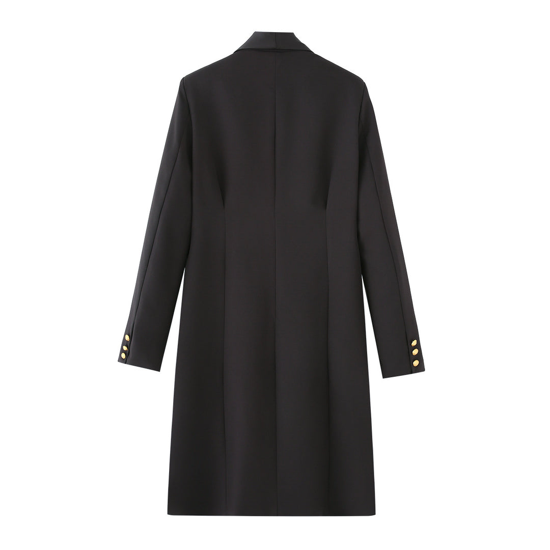 Damen elegante Blazerjacke mit dekorativen Knöpfen EB