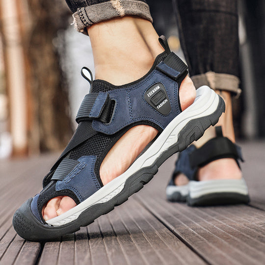 Damen Atmungsaktive Sportliche Sandalen mit verstellbarem Riemen EB