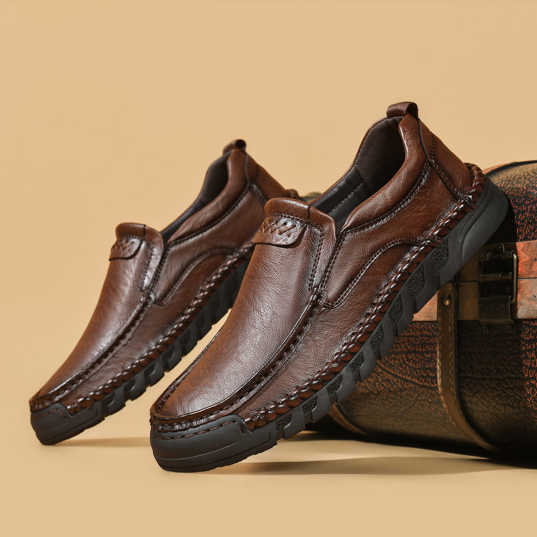 Herren Bequeme Mokassins mit flexibler Sohle und hochwertigen Details EB
