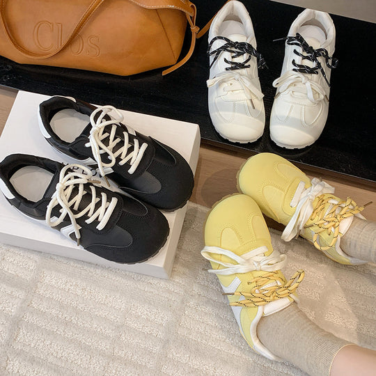 Damen Sportliche Freizeitschuhe mit hohem Tragekomfort und stylischen Schnürdetails EB