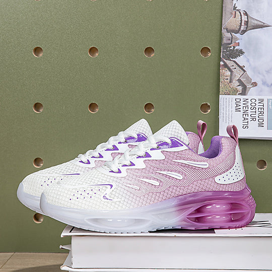 Damen Sneakers mit atmungsaktiver Mesh-Oberfläche und stoßdämpfender Sohle EB