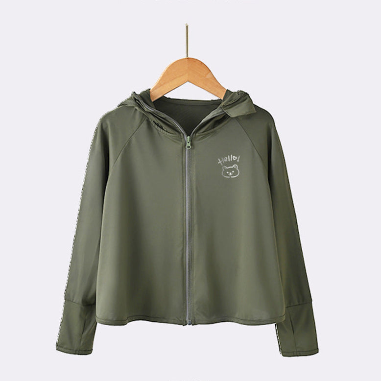 Damen praktische Outdoorjacke mit Kapuze EB