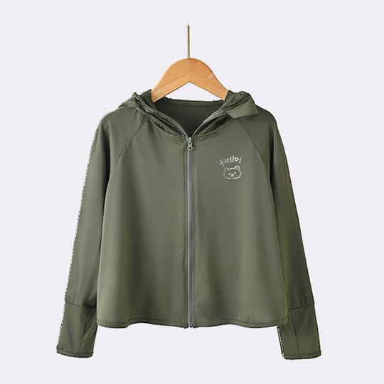 Damen praktische Outdoorjacke mit Kapuze EB
