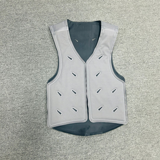 Unisex nan modulare Ventilationsweste mit Einlassöffnungen für Clip‑Lüfter und verstellbarem Schnellverschluss R&B